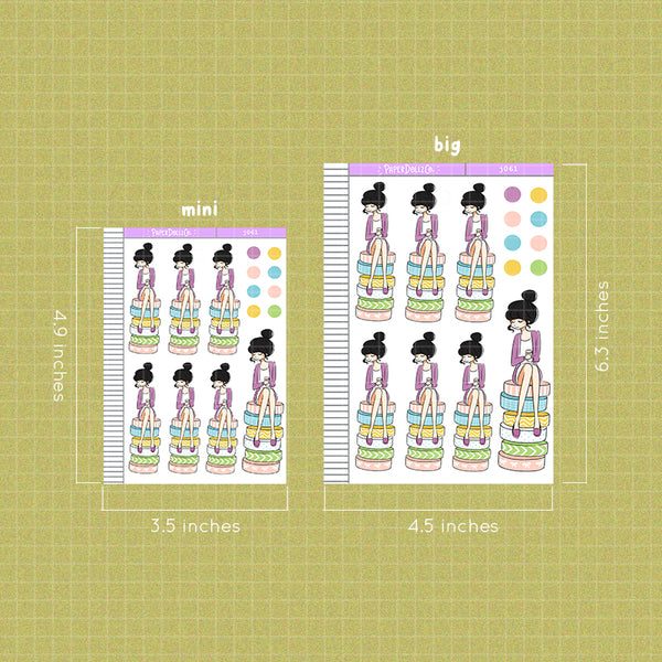 PaperDollzCo Washi Addict Planner Sticker | J061