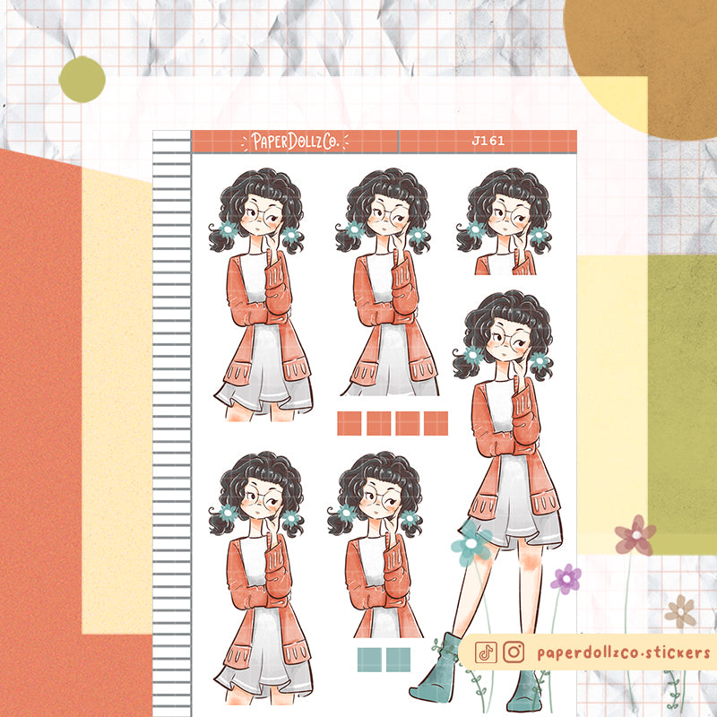 PaperDollzCo Blushing Spring Planner Sticker | J161