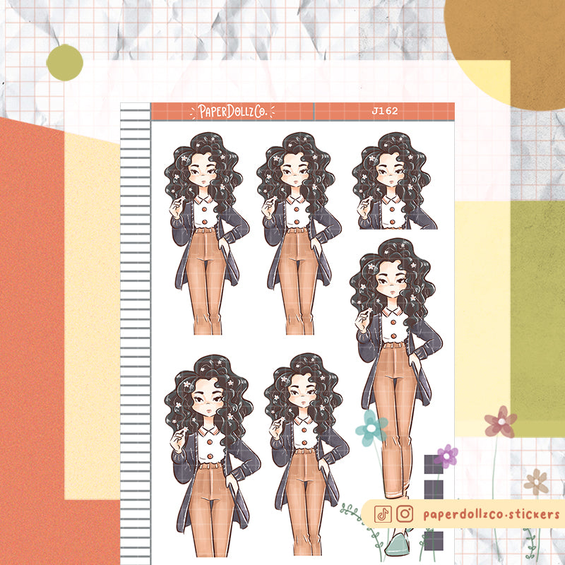 PaperDollzCo Blooming Planner Sticker | J162