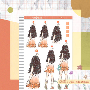 PaperDollzCo Vibrant Spring Planner Sticker | J163