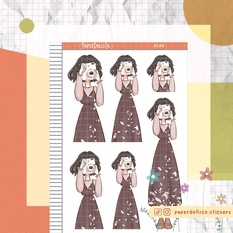 PaperDollzCo Pristine Spring Planner Sticker | J165