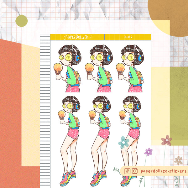 PaperDollzCo Cool Summer Planner Sticker | J187