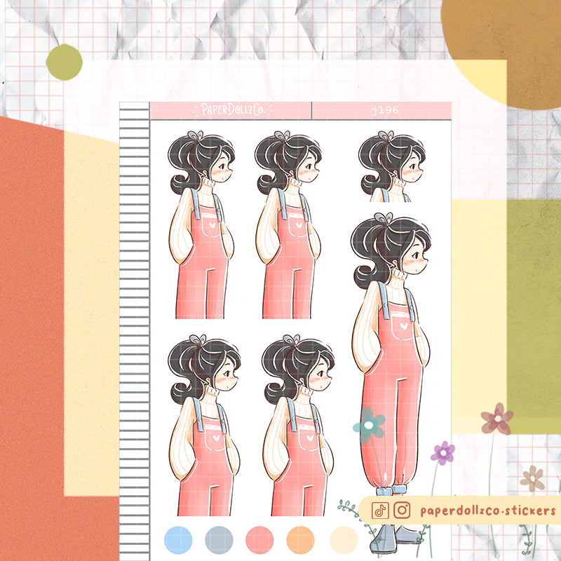 Rainy Fall Planner Sticker | J196