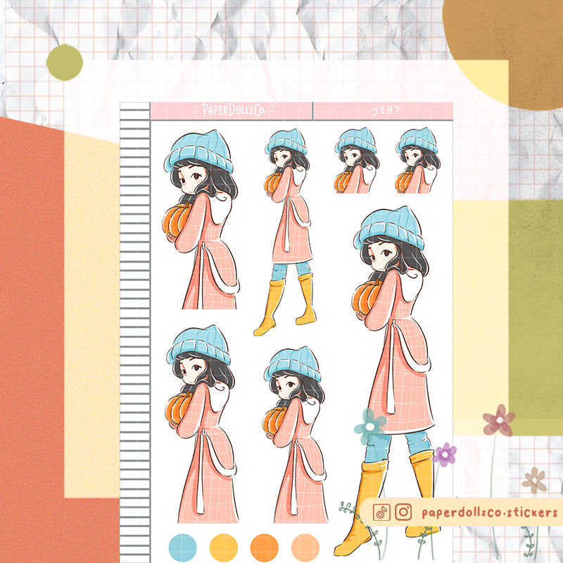 Bountiful Fall Planner Sticker | J197