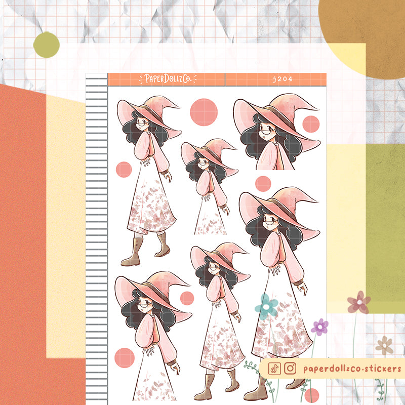 Enchanted Halloween Planner Sticker | J204