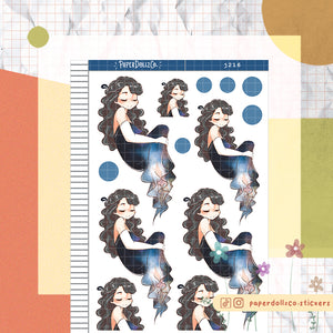 Nephele Paperdollzco Planner Sticker | J216
