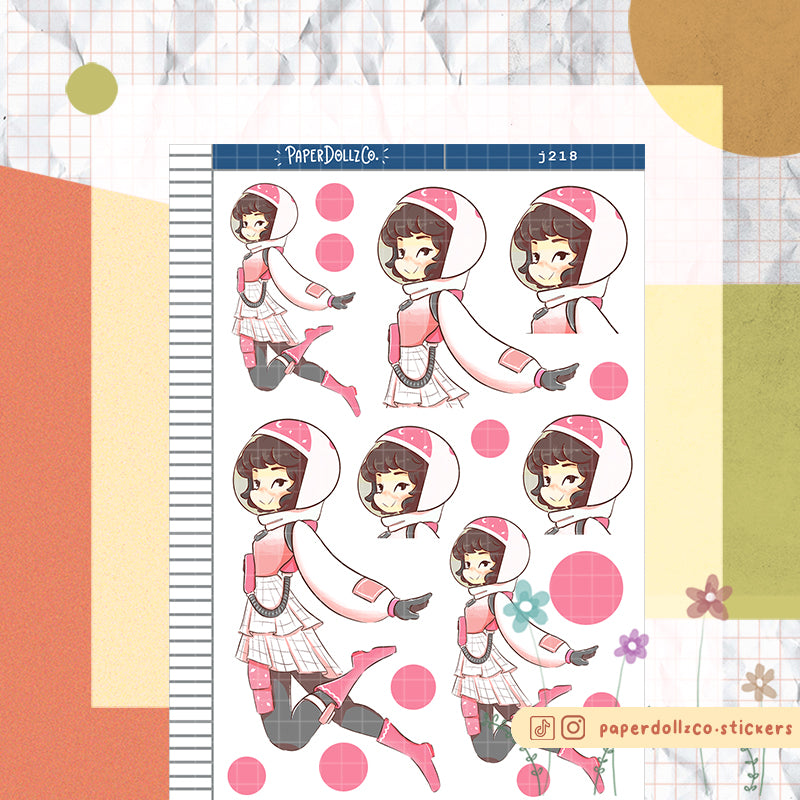 Artemis Paperdollzco Planner Sticker | J218