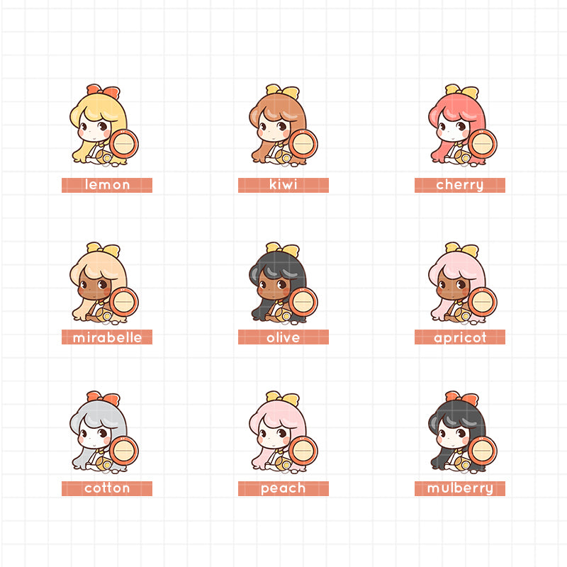 Eye Check Up PaperDollzCo Planner Stickers | f125