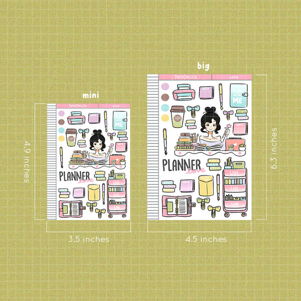 PaperDollzCo Planner Love Planner Sticker | C044