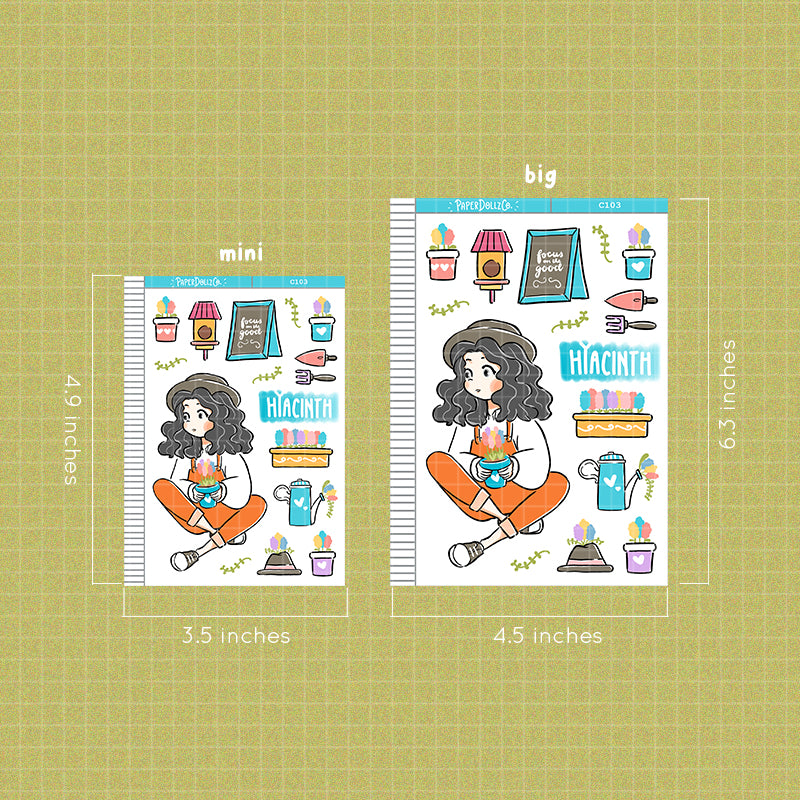 Hyacinth | Collections Sticker | C103