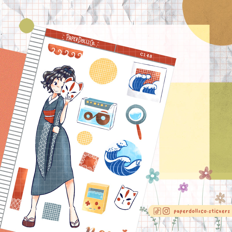 Nami Collections PaperDollzCo Planner Sticker | C148