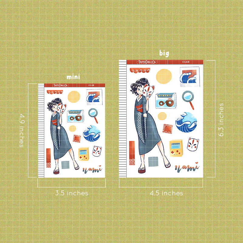 Nami Collections PaperDollzCo Planner Sticker | C148