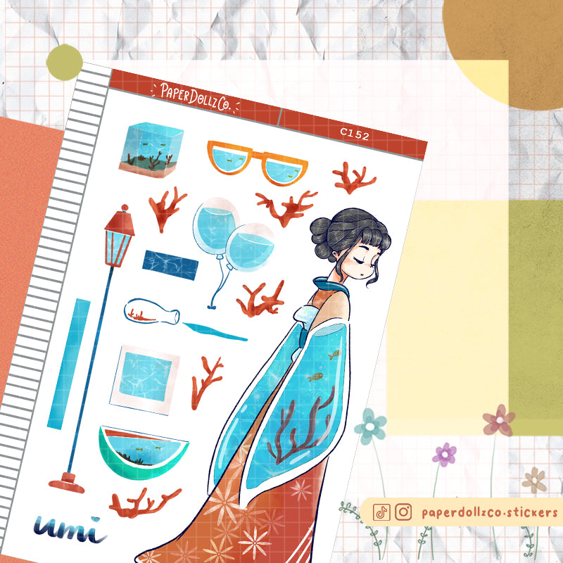 Umi Collections PaperDollzCo Planner Sticker | C152