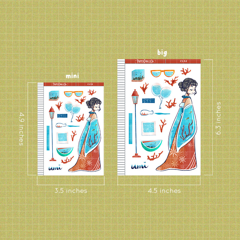 Umi Collections PaperDollzCo Planner Sticker | C152