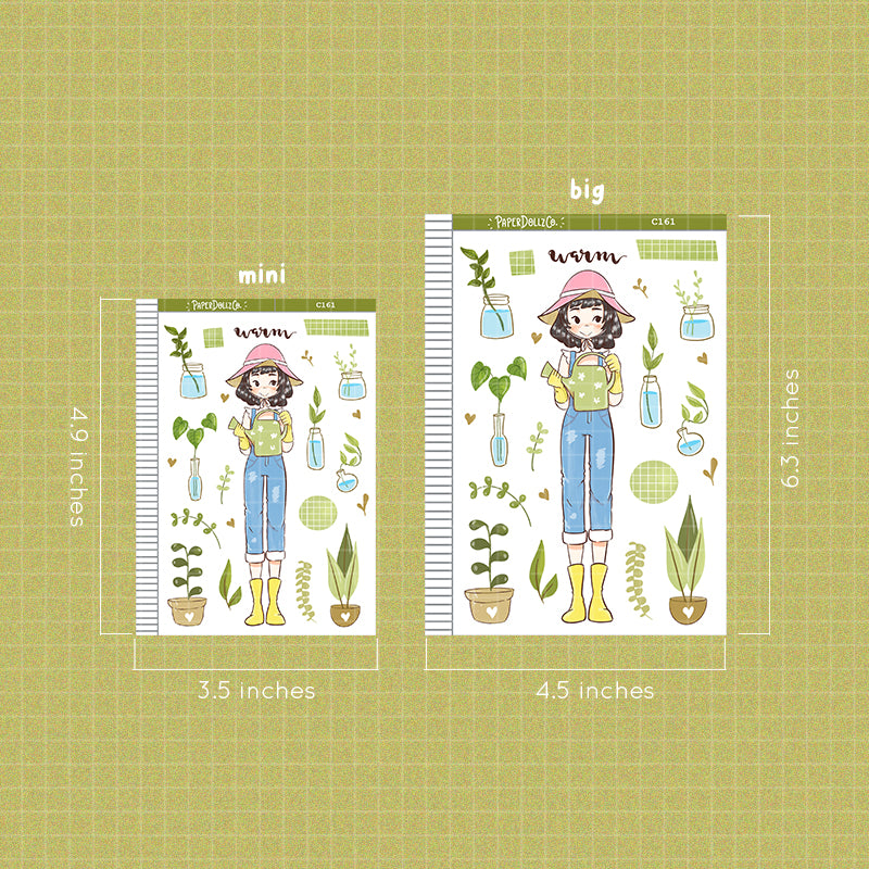 Warm Summer Collections PaperDollzCo Planner Sticker | C161