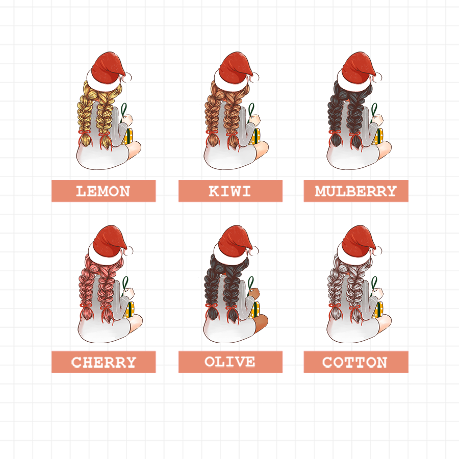 Jolly Christmas Collections PaperDollzCo Planner Sticker | C166