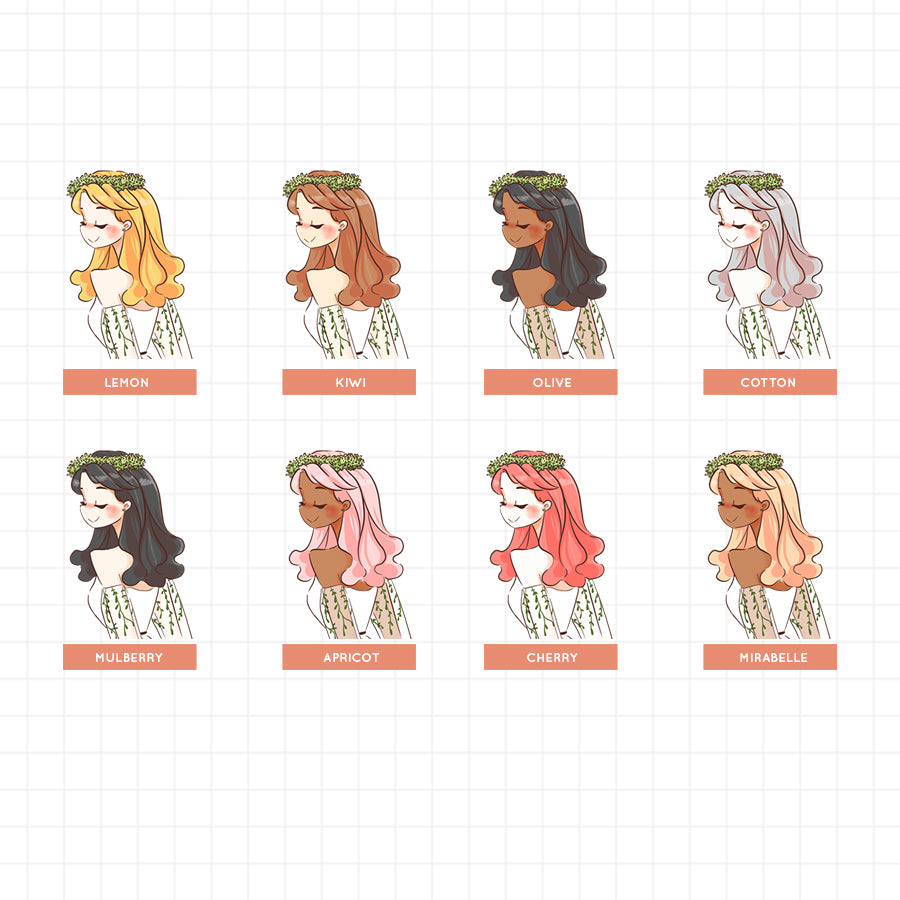 Gaea Collections PaperDollzCo Planner Sticker | C188