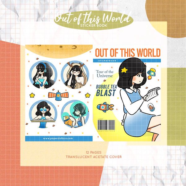 Out of this World PaperDollzCo Planner Sticker Book | CB001