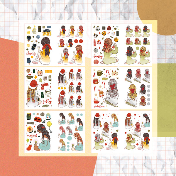 Cozy HolidayPlanner Sticker Book | CB013