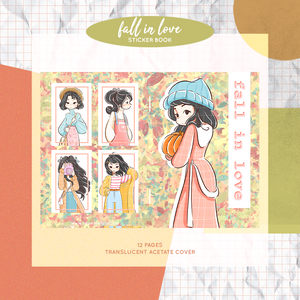 Fall in Love Planner Sticker Book | CB014