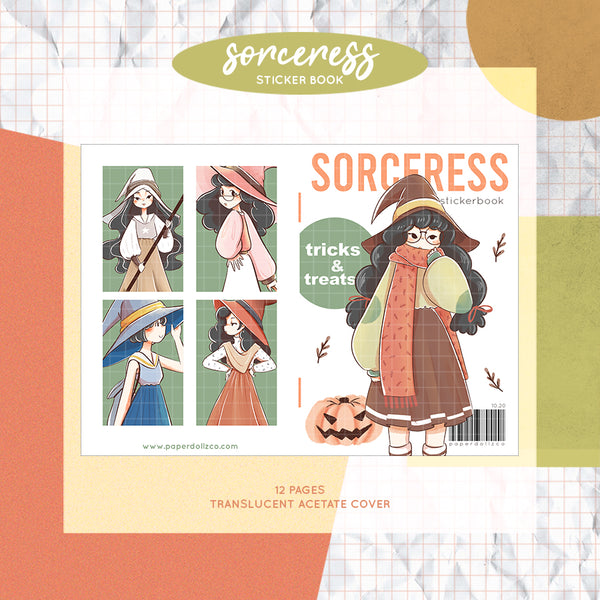 Sorceress Planner Sticker Book | CB015