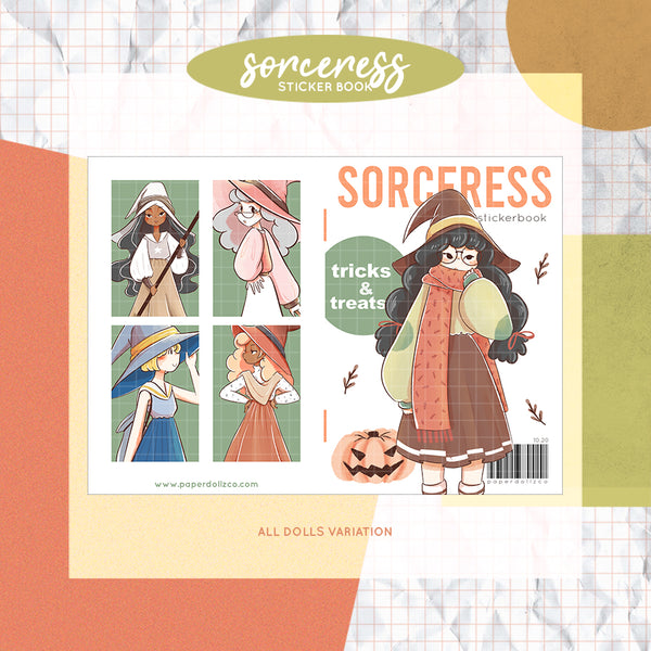 Sorceress Planner Sticker Book | CB015