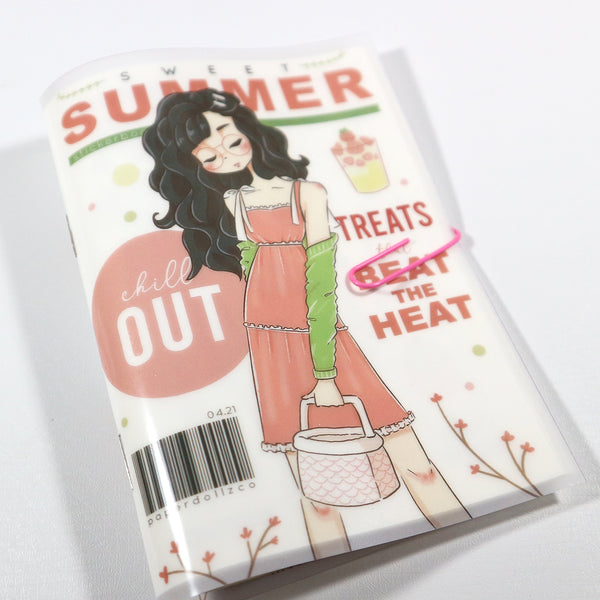 Sweet Summer PaperDollzCo Planner Sticker Book | CB020
