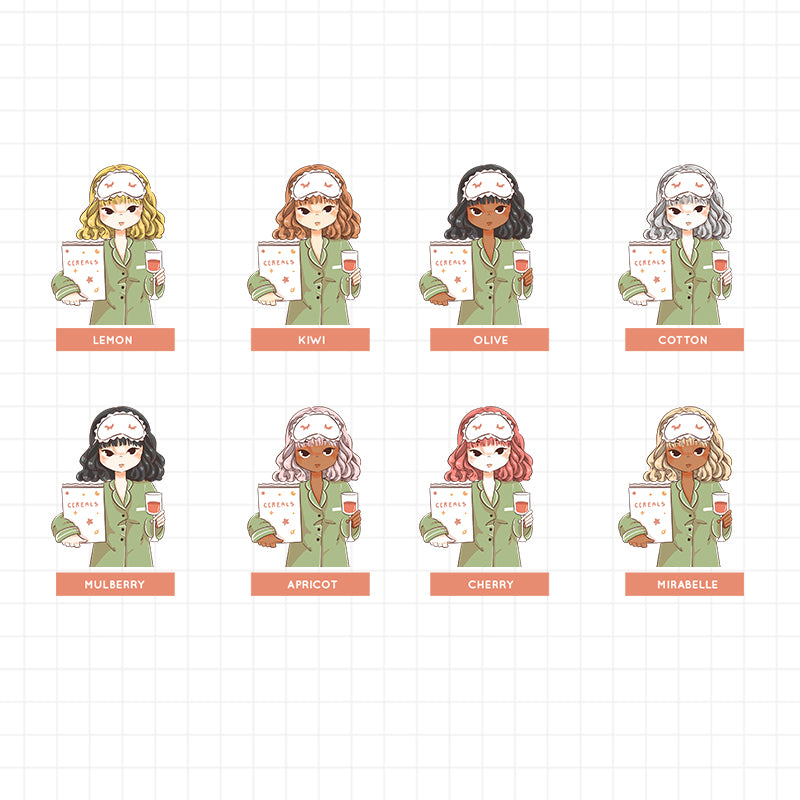 Slumber Party PaperDollzCo Planner Sticker Book | CB024