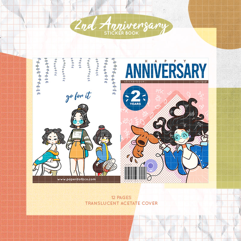 2nd Anniversary Sticker Book | CB037