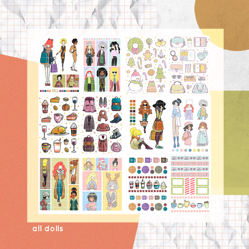 1st Anniversary Sticker Book | CB038