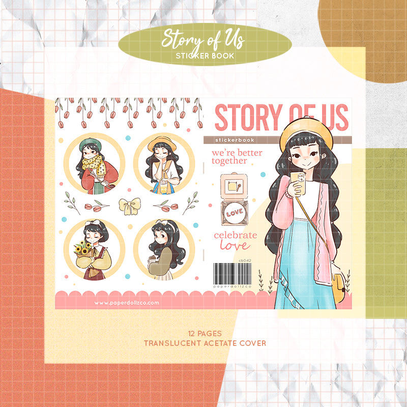 Story of Us PaperDollzCo Planner Sticker Book | CB042