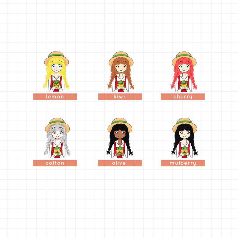 Gardening Collections Sticker | C388
