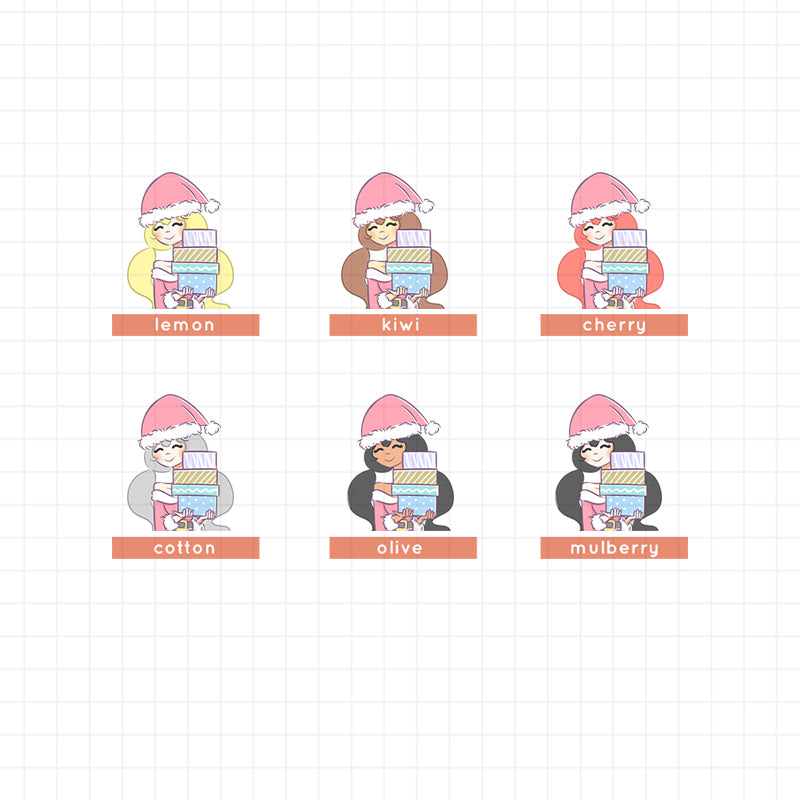 Christmas Season Collections PaperDollzCo Planner Sticker | C073