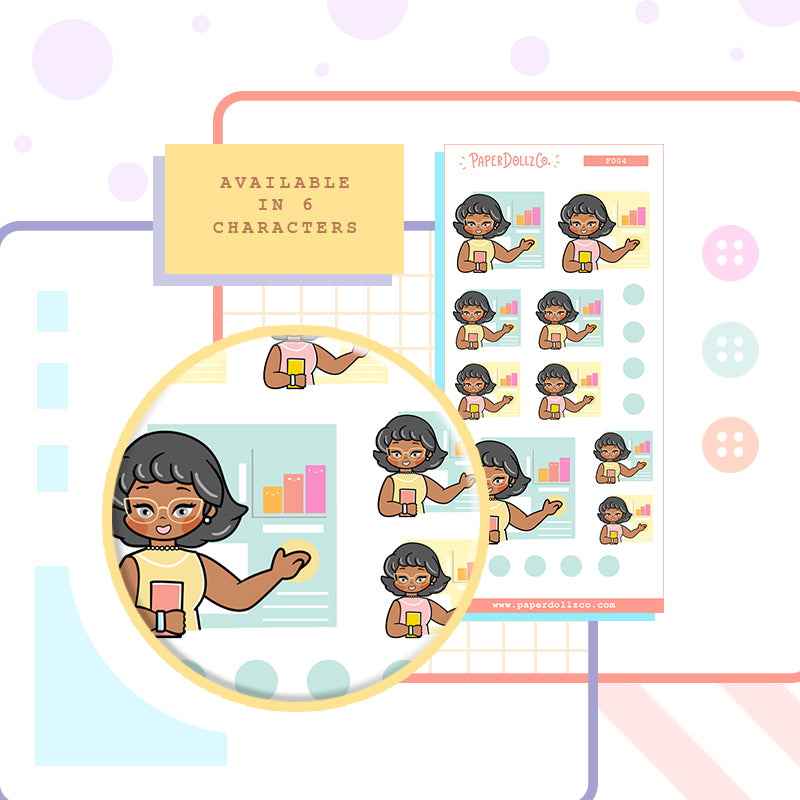 Report Planner Stickers | f004