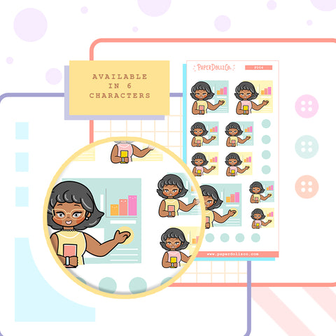 Report Planner Stickers | f004
