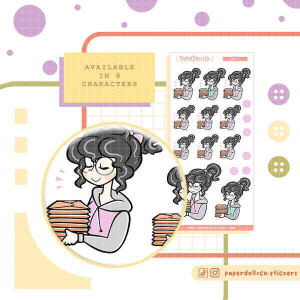 Ship Orders Planner Stickers | f011
