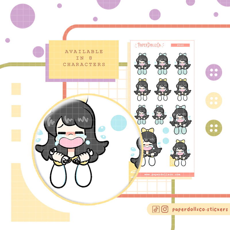 Sad Planner Stickers | f020