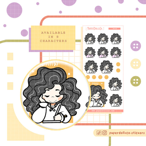 Drawing Functional Planner Stickers | f050