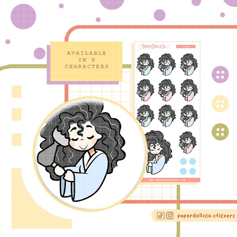 Diffuse Day Functional Planner Stickers | f055