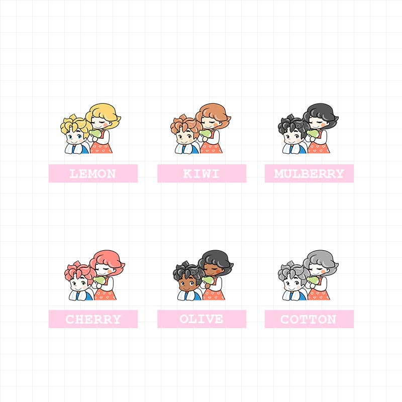 Style Couple Planner Stickers | f067