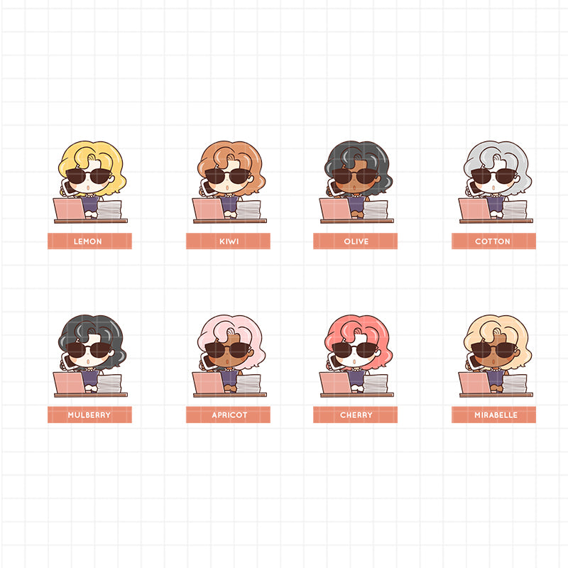 Paperworks Lady Boss PaperDollzCo Planner Stickers | f095