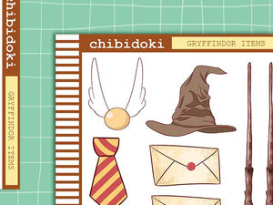 Wizard Items Planner Stickers - ss005