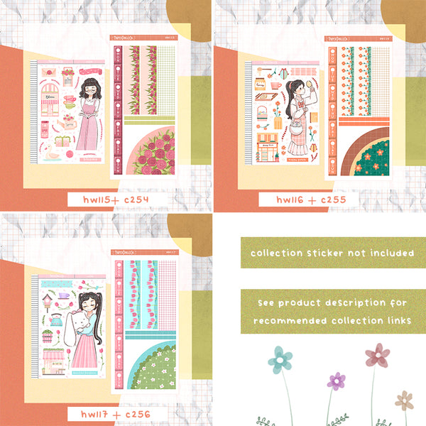 Shades of Pink Hobonichi Kit for Hobonichi Weeks