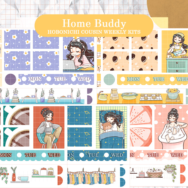 Home Buddy Hobonichi Cousin Weekly Kit ( Sold as Set )