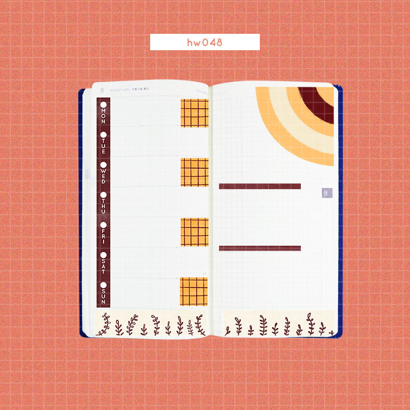 Way Out 60s | Hobonichi Kit for Hobonichi Weeks | -hw048