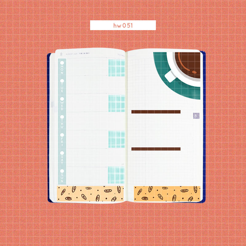 Way Out 60s | Hobonichi Kit for Hobonichi Weeks | -hw051