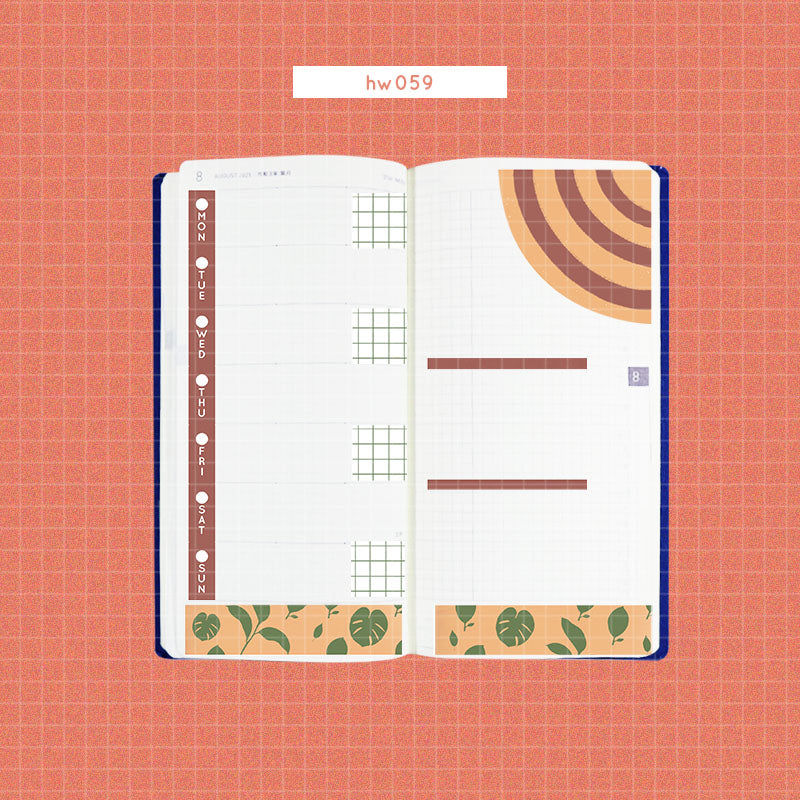 Sailor Bloom | Hobonichi Kit for Hobonichi Weeks | -hw059