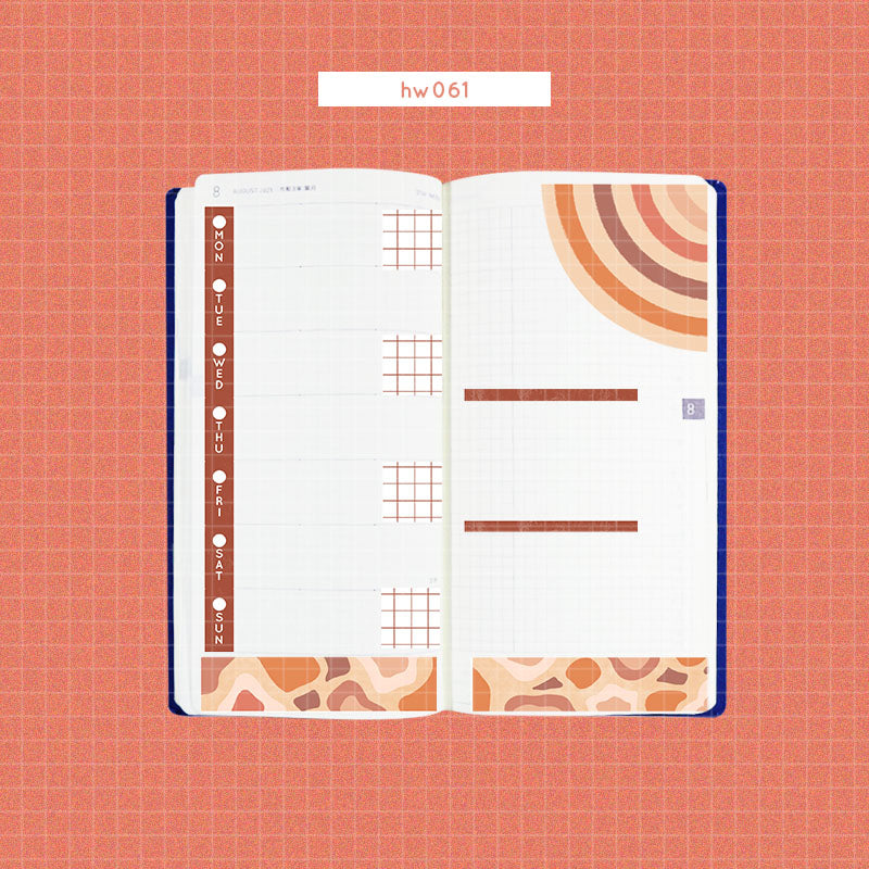 Sailor Bloom | Hobonichi Kit for Hobonichi Weeks | -hw061