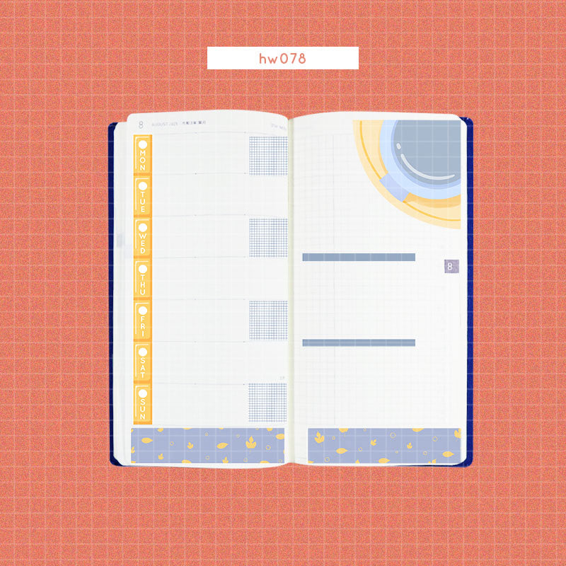 Tea Party | Hobonichi Kit for Hobonichi Weeks | -hw078