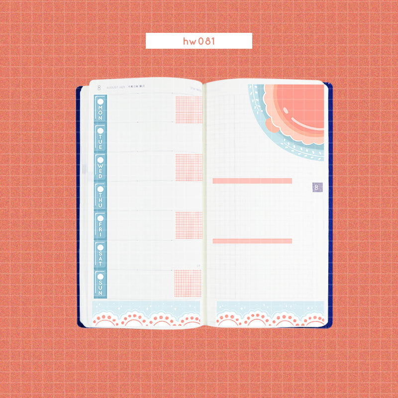 Tea Party | Hobonichi Kit for Hobonichi Weeks | -hw081